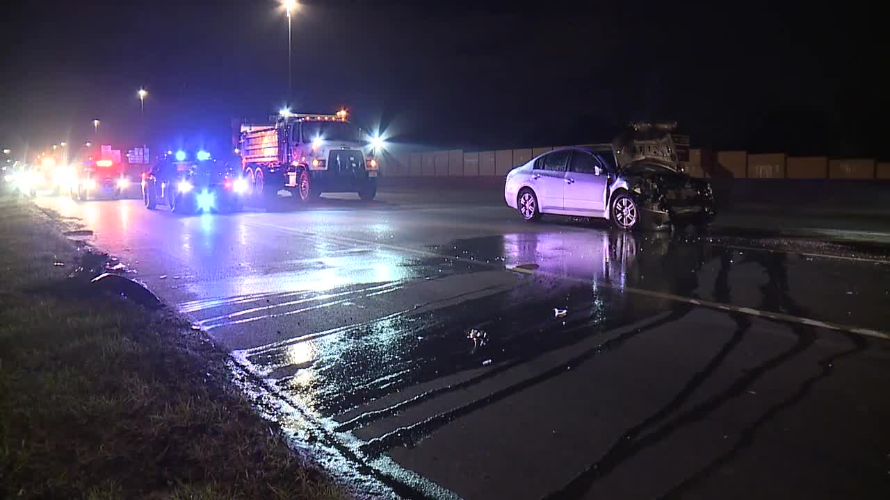 Driver hits ODOT truck – Fox 8 Cleveland WJW